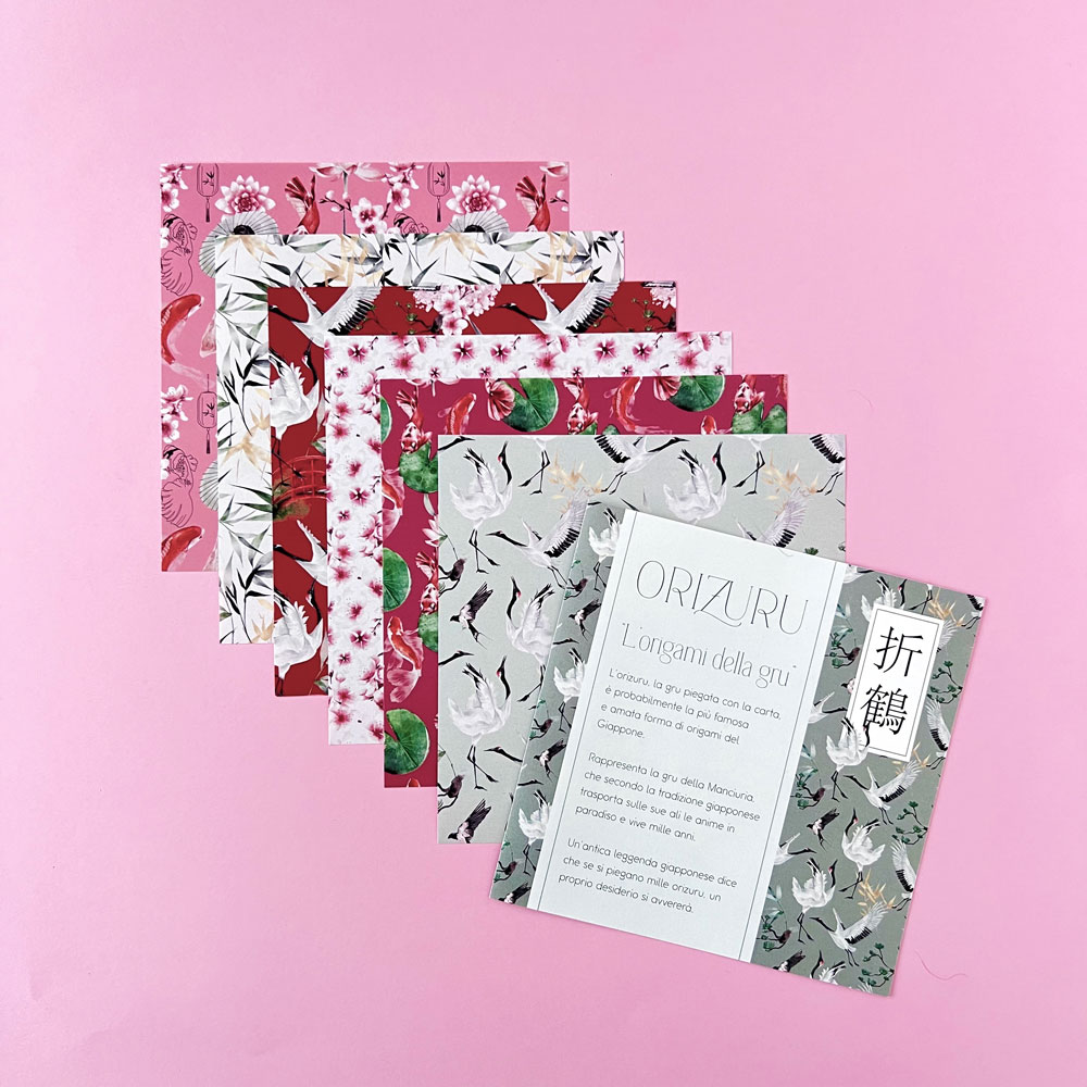 Set Carta per Origami - 桜 Sakura - PaperVictim